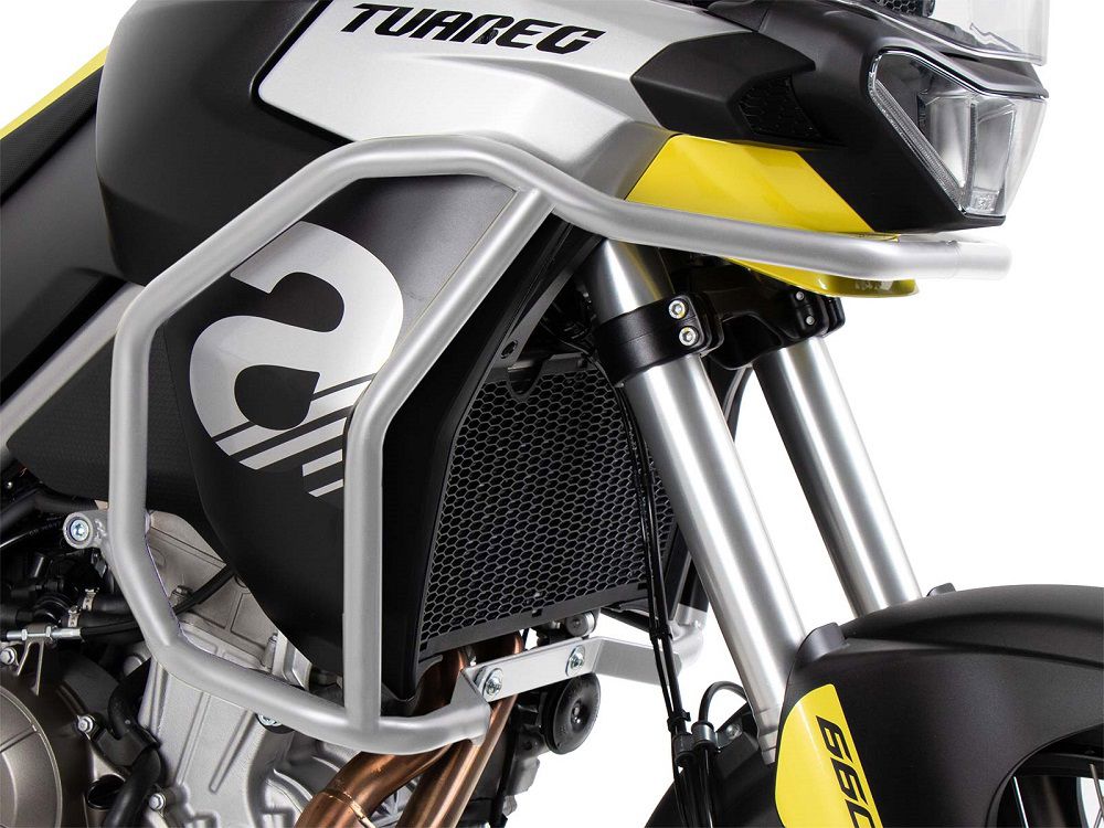 Hepco&Becker Tankschutzbügel silber für Aprilia Tuareg 660 ab 2022
