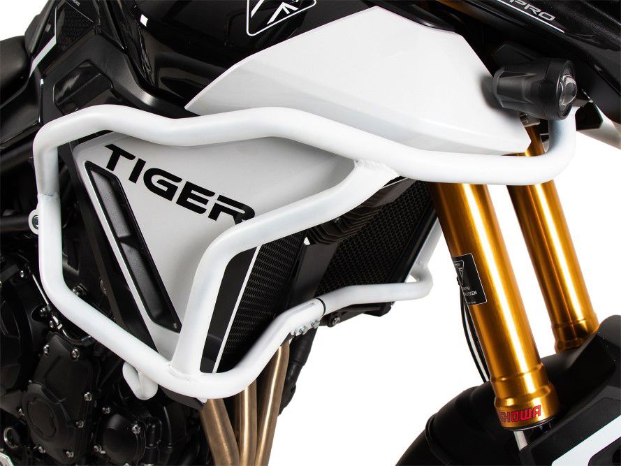 Hepco&Becker Tankschutzbügel weiß für Triumph Triumph Tiger 900 GT / GT PRO ab 2024