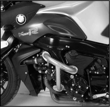 Hepco&Becker Sturzbügel schwarz für BMW K1200R von 2005 bis 2008 / 1300R von 2009 bis 2016