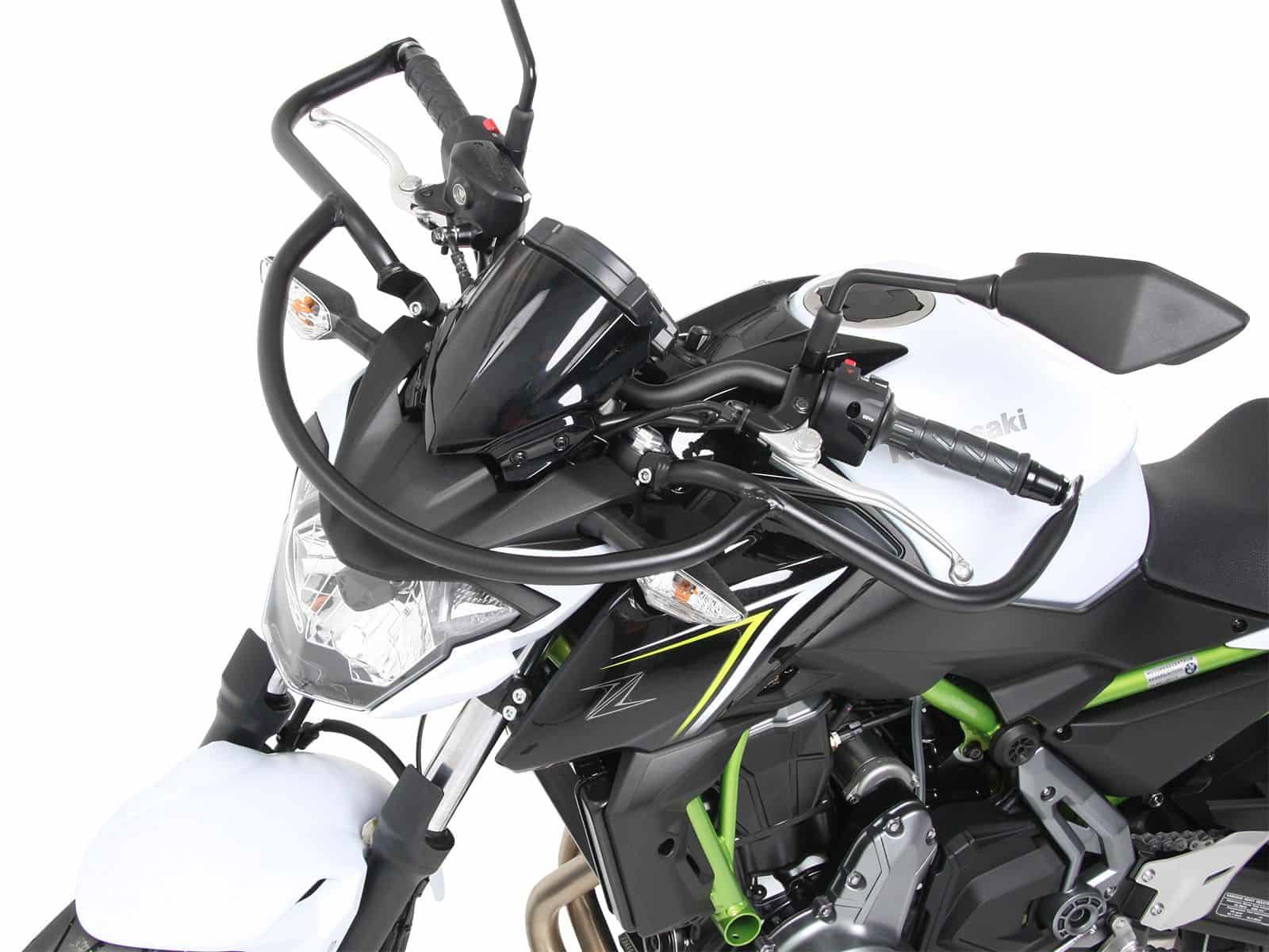 Hepco&Becker Frontschutzbügel schwarz für Kawasaki Z650 von 2017 bis 2019