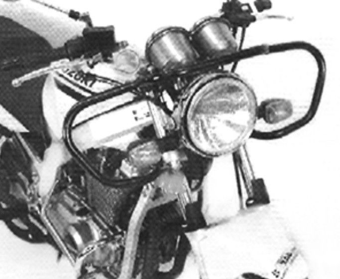 Hepco&Becker Frontsturzbügel schwarz für Suzuki GS500E von 2001 bis 2008