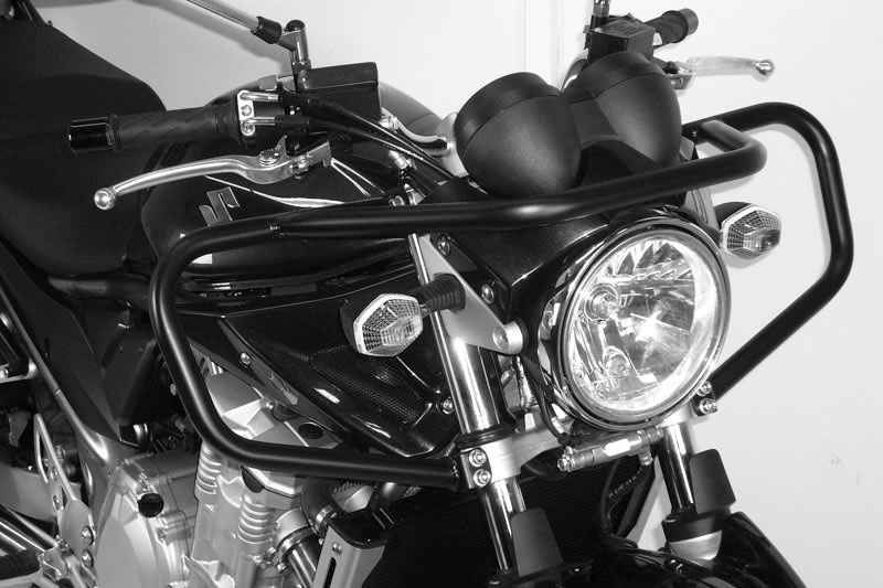 Hepco&Becker Frontsturzbügel schwarz für Suzuki GSF650N von 2007 bis 2010