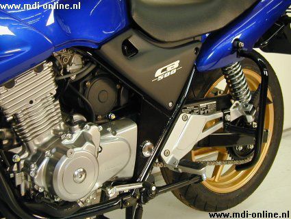 Hepco&Becker Hecksturzbügel schwarz für Honda CB500/S von 1993 bis 1997