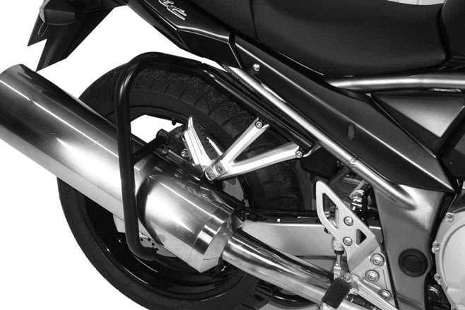 Hepco&Becker Heckschutzbügel schwarz für Suzuki GSF650N/S BANDIT von 2007 bis 2008