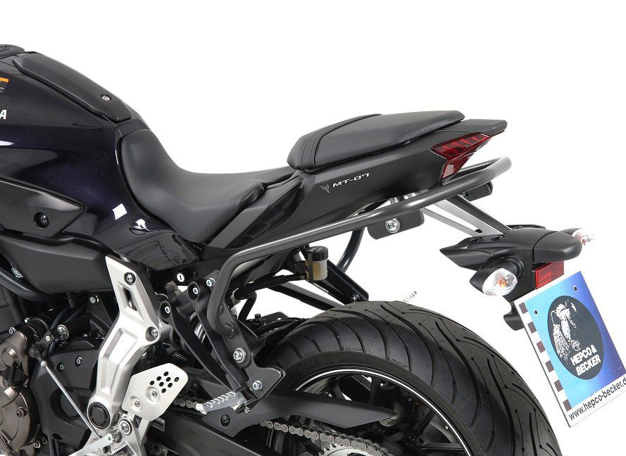 Hepco&Becker Heckschutzbügel Anthrazit für Yamaha MT bis 2007 von 2014 bis 2017