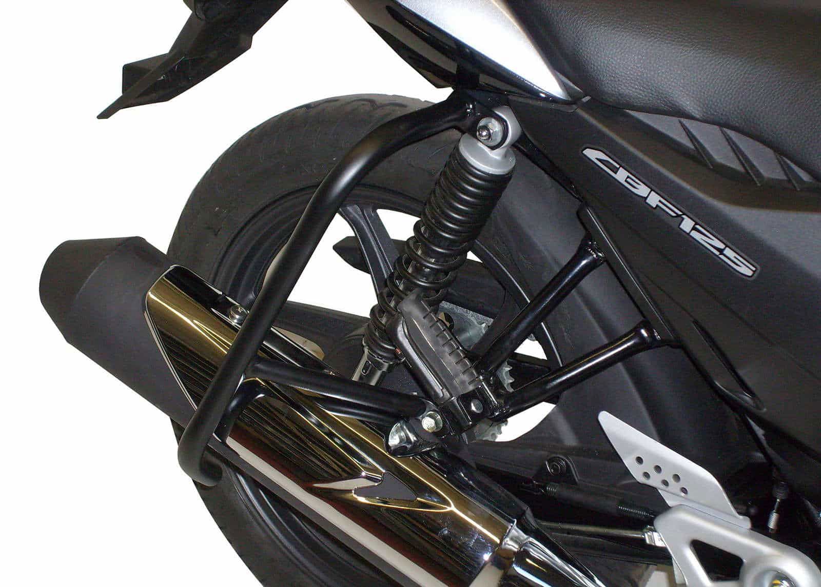 Hepco&Becker Heckschutzbügel schwarz für Honda CBF125 von 2008 bis 2015