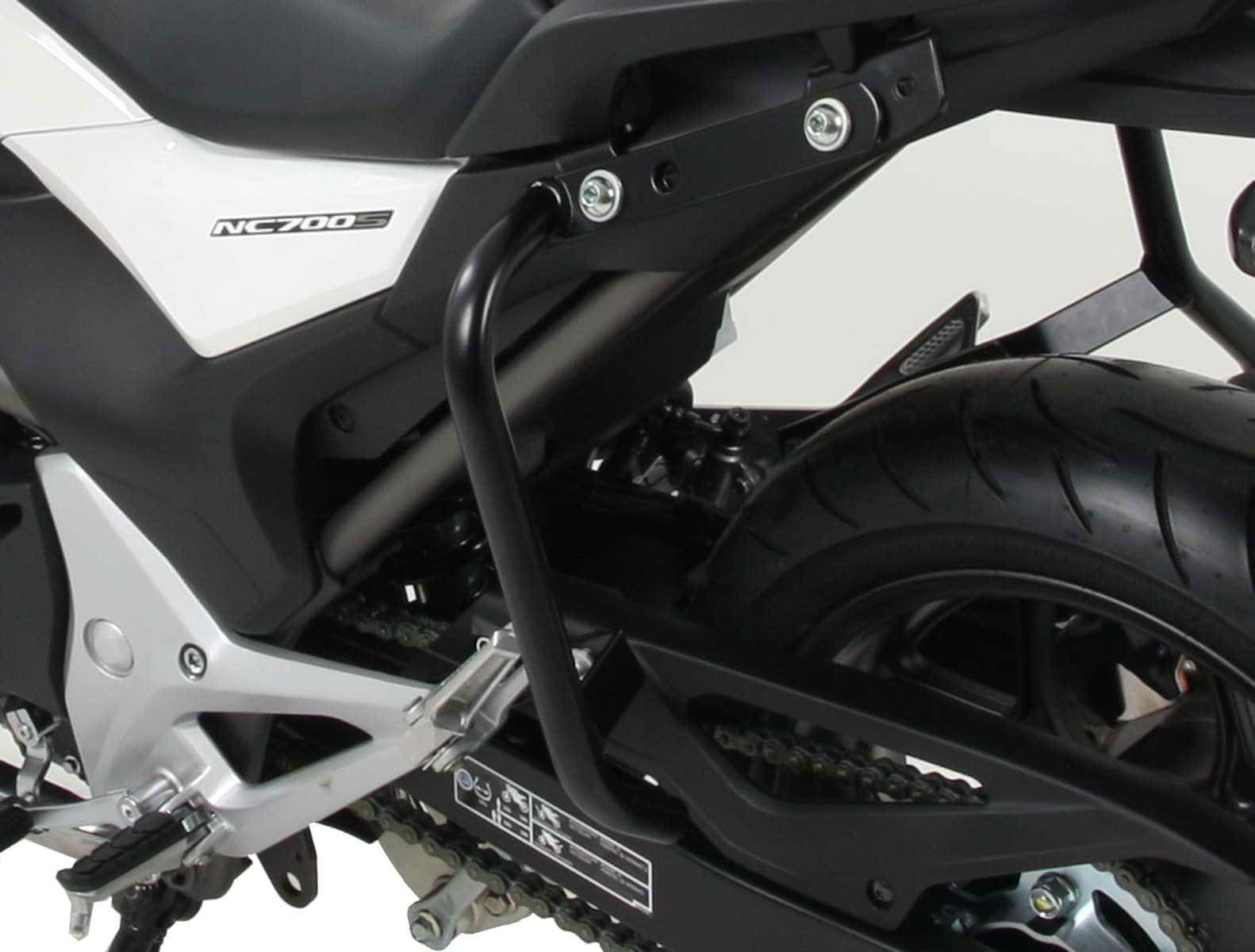 Hepco&Becker Sturzbügel hinten schwarz für Honda NC700S ab 2012-2013/ NC750S ab 2014