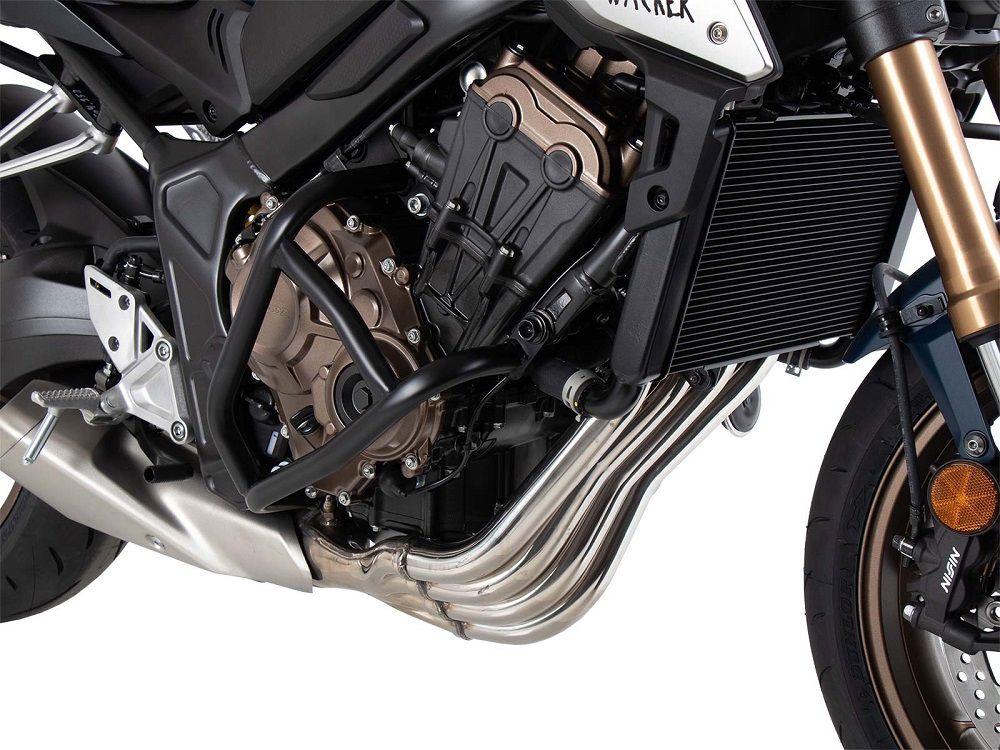 Hepco&Becker Sturzbügel schwarz Modell Solid für Honda CB650R von 2019 bis 2020