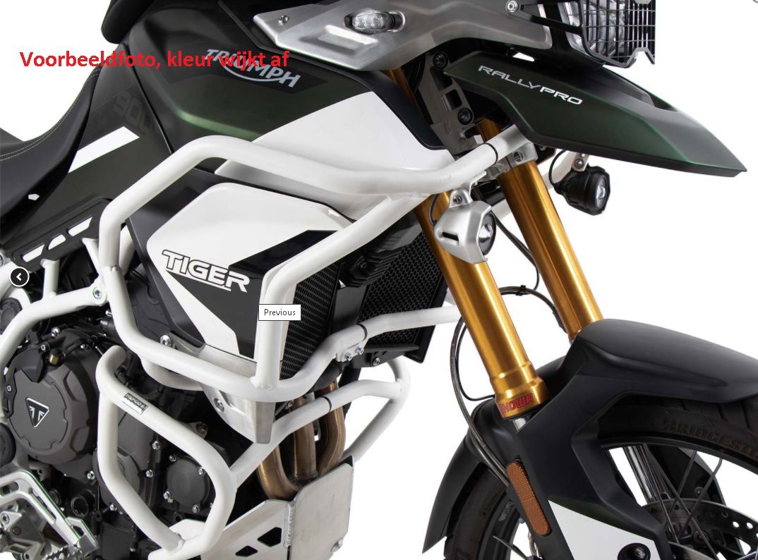 Hepco&Becker Sturzbügel Edelstahl oben SOLID (Tankschutz) für Triumph Tiger 850 Sport ab 2021