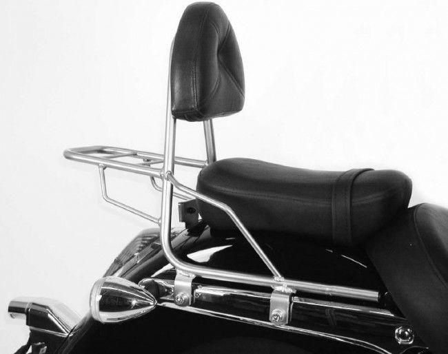 Hepco&Becker Sissybar ohne Gepäckträger chrom für Honda VT750C Shadow ab 2008