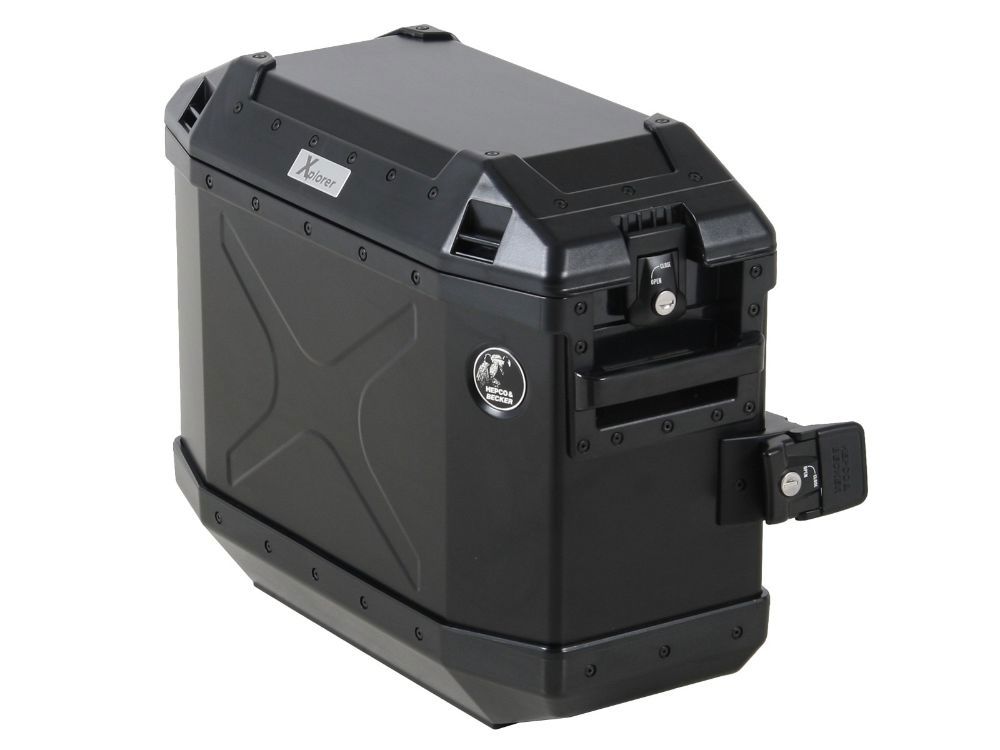 Hepco&Becker Xplorer Seitenkoffer schwarz 33 Liter