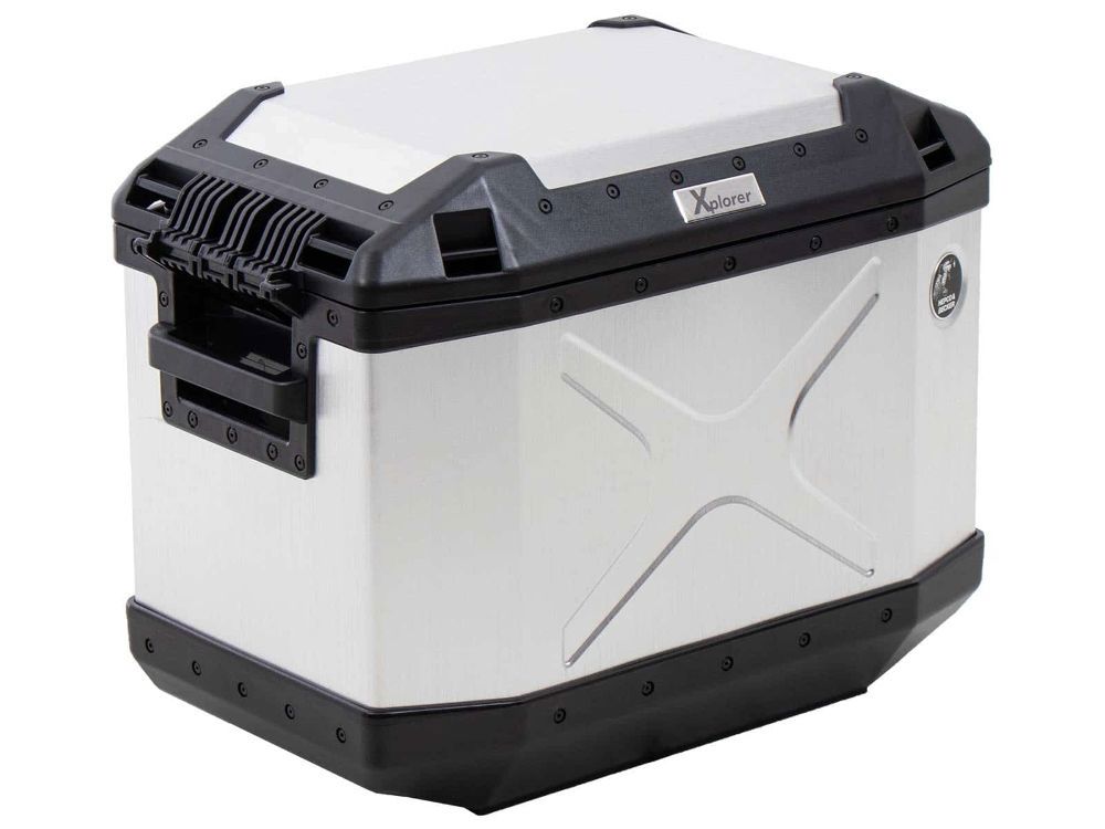 Hepco&Becker Xplorer Seitenkoffer links 40 Liter für Ausschnitt Koffersatz