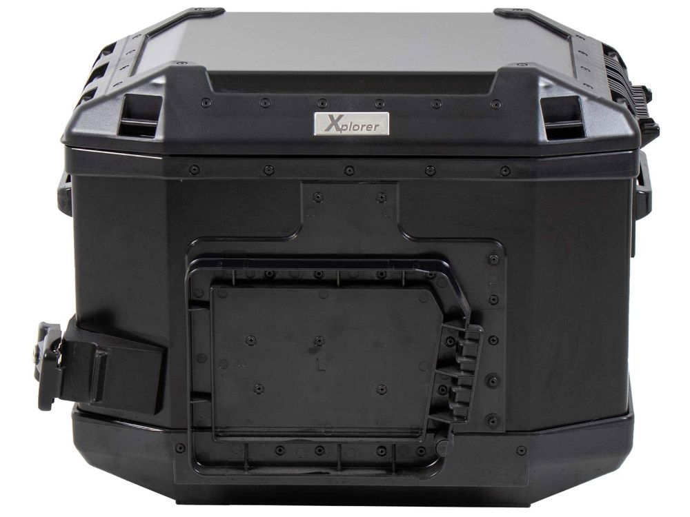 Hepco&Becker Xplorer Seitenkoffer links schwarz 40 Liter für Cutout Koffersatz