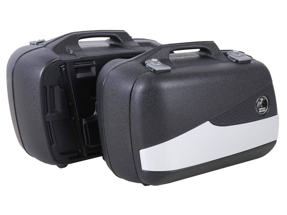 Hepco&Becker Koffersatz Junior Flash Enduro silber 27/37
