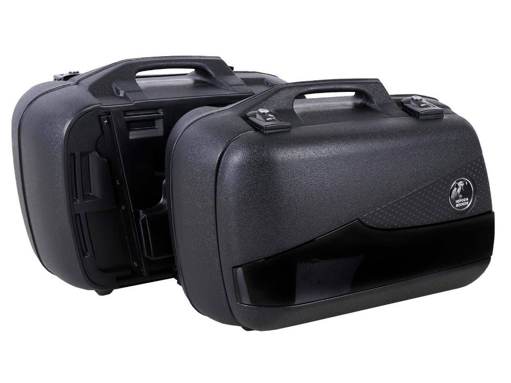 Hepco&Becker Kofferset Junior Flash Enduro schwarz 27/37