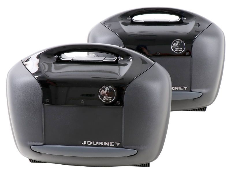 Hepco&Becker Journey schwarzes Kofferset 40 Liter
