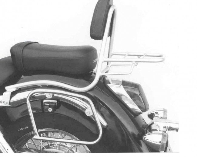 Hepco&Becker Sissybar mit Gepäckträger chrom für Honda VT750C2
