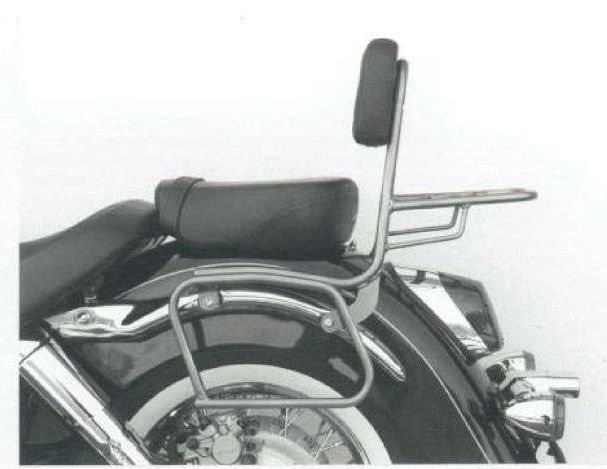 Hepco&Becker Sissybar mit Gepäckträger chrom für Honda VT1100C3