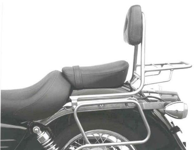 Hepco&Becker Sissybar mit Gepäckträger chrom für Honda VT125