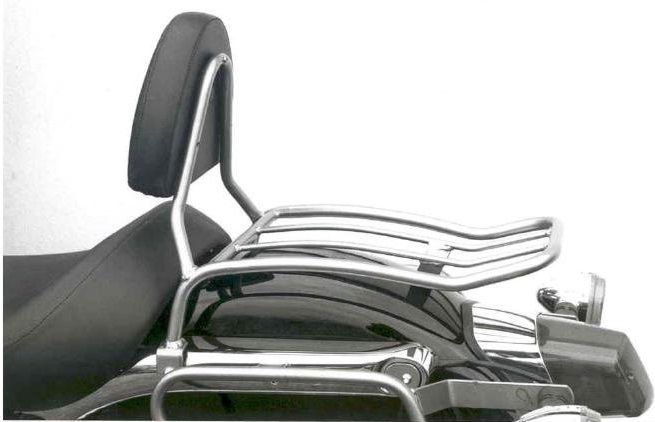 Hepco&Becker Solorack mit Rückenlehne chrom für Honda VT125