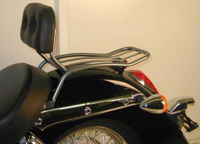 Hepco&Becker Solorack mit Rückenlehne chrom für Honda VT750C Shadow ab 2008