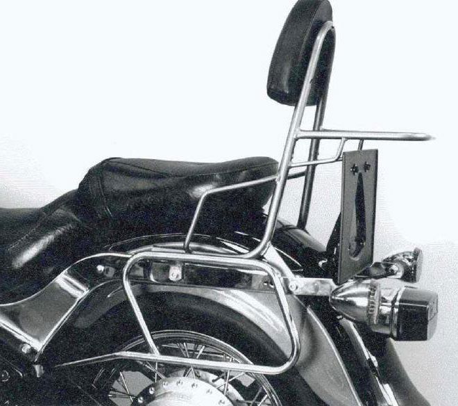 Hepco&Becker Sissybar mit Gepäckträger chrom für Kawasaki VN800 CLASSIC bis 1999