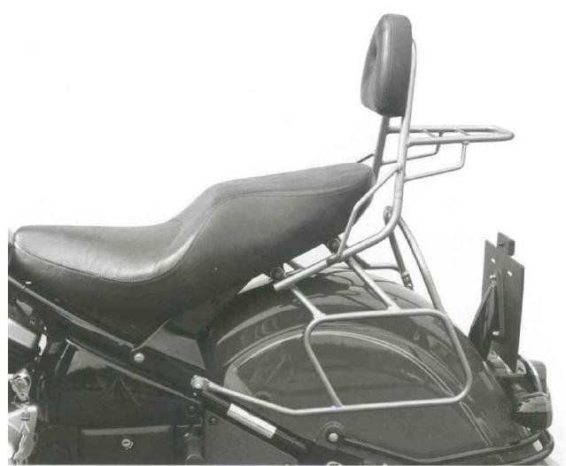 Hepco&Becker Sissybar mit Gepäckträger schwarz für Kawasaki VN800 DRIFTER