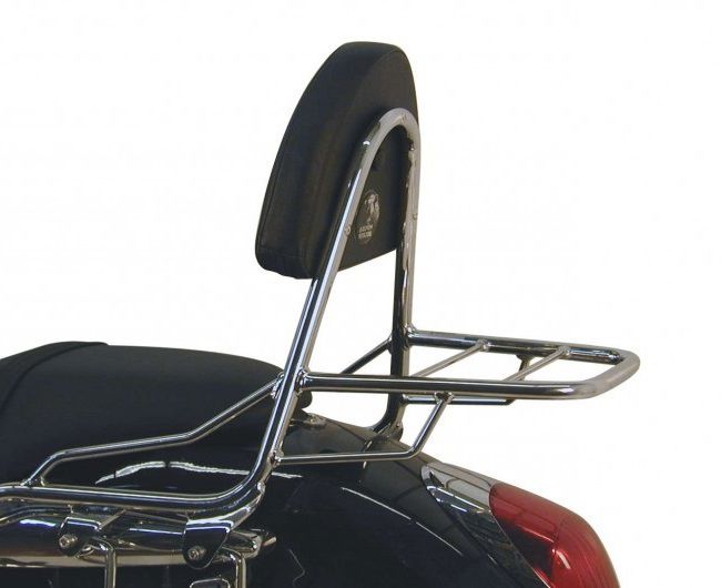 Hepco&Becker Sissybar mit Gepäckträger chrom für Kawasaki VN1500/ VN1600 MEAN STREAK