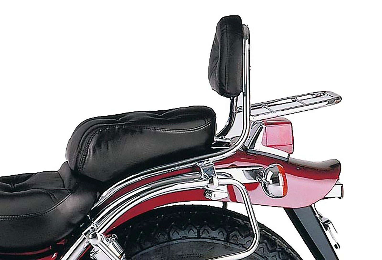 Hepco&Becker Sissybar mit Gepäckträger chrom für Suzuki VS1400
