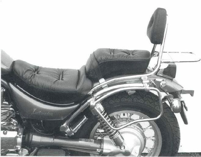 Hepco&Becker Sissybar mit Gepäckträger chrom für Suzuki VS600/800