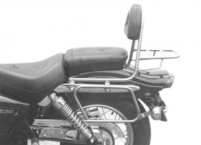 Hepco&Becker Sissybar mit Gepäckträger chrom für Suzuki GZ125/GZ250