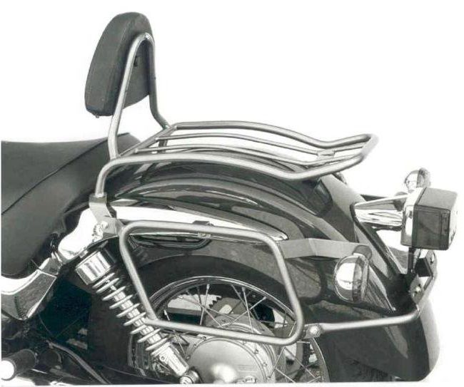 Hepco&Becker Solorack mit Rückenlehne chrom für Suzuki VL125LC/ VL250LC INTRUDER