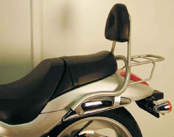 Hepco&Becker Sissybar mit Gepäckträger chrom für Suzuki M1800R Intruder ab 2006