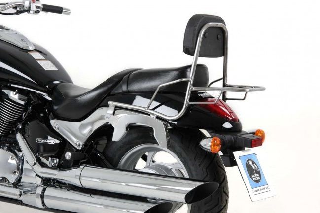 Hepco&Becker Sissybar mit Gepäckträger chrom für Suzuki M800 ab 2010