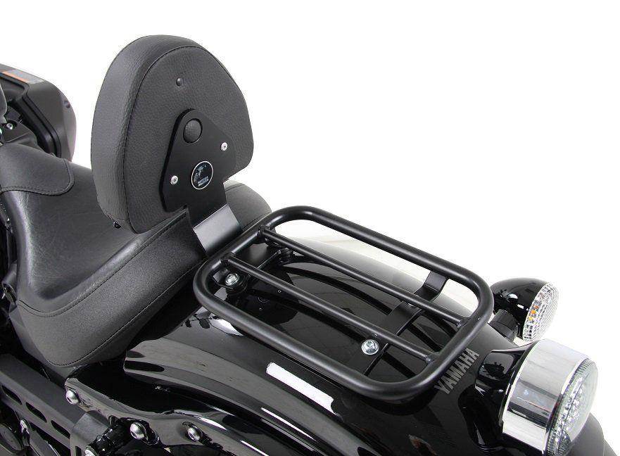 Hepco&Becker Solorack mit Rückenlehne schwarz für Yamaha XV950/R ab 2013