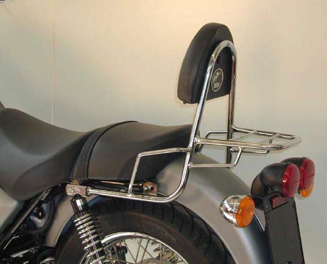 Hepco&Becker Sissybar mit Gepäckträger chrom für Moto Guzzi CALIFORNIA STONE