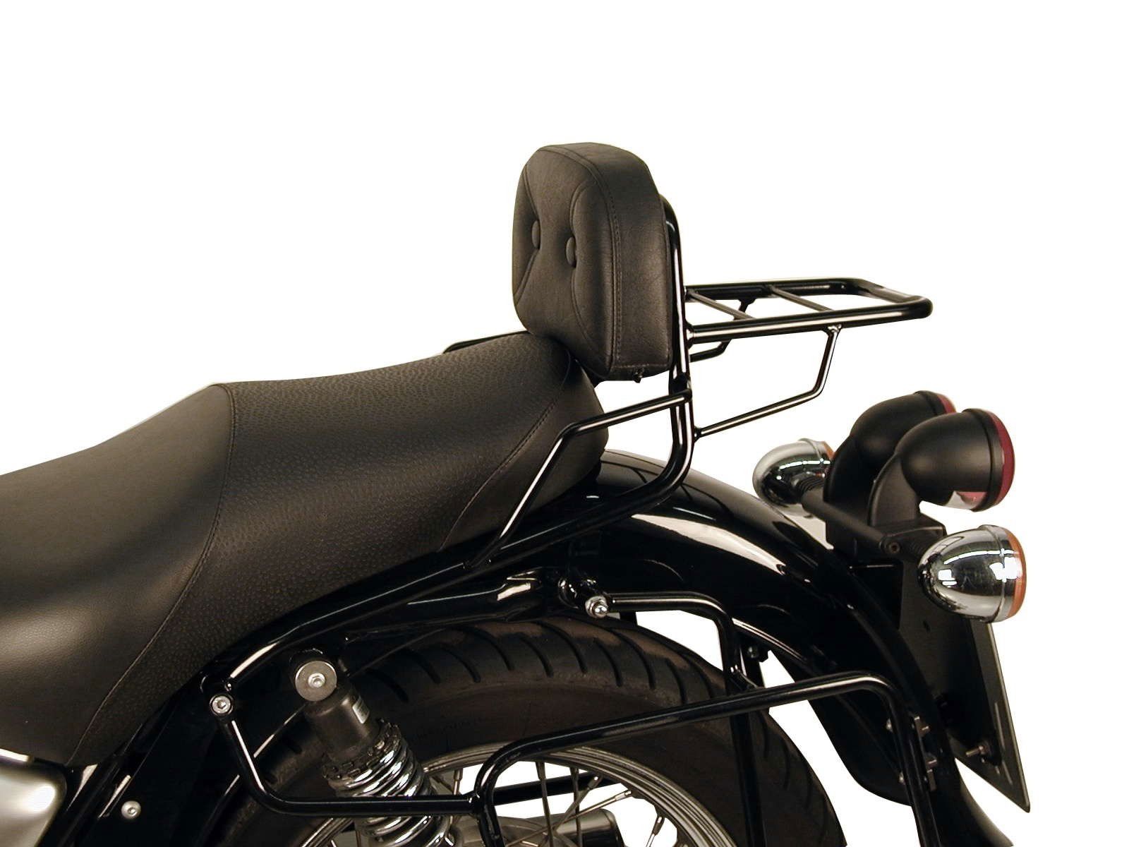 Hepco&Becker Sissybar mit Gepäckträger schwarz für Moto Guzzi CALIFORNIA Stone Touring