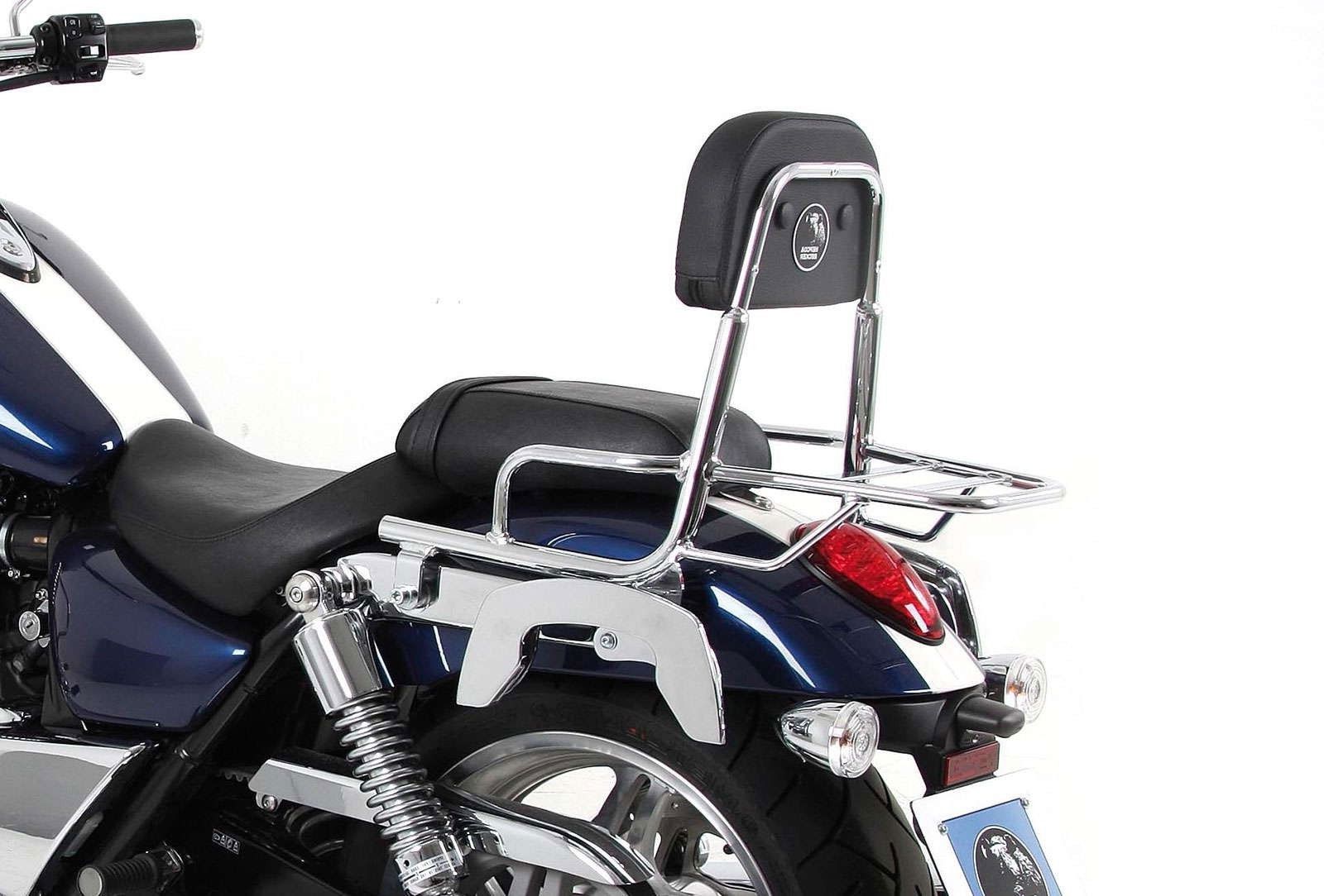 Hepco&Becker Sissybar mit Gepäckträger schwarz für Triumph THUNDERBIRD 1600/ 1700