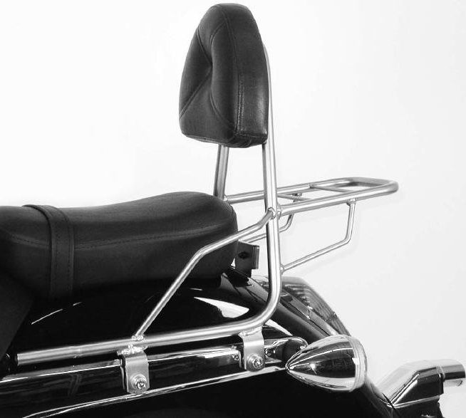 Hepco&Becker Sissybar mit Gepäckträger chrom für Honda VT750C Shadow ab 2008