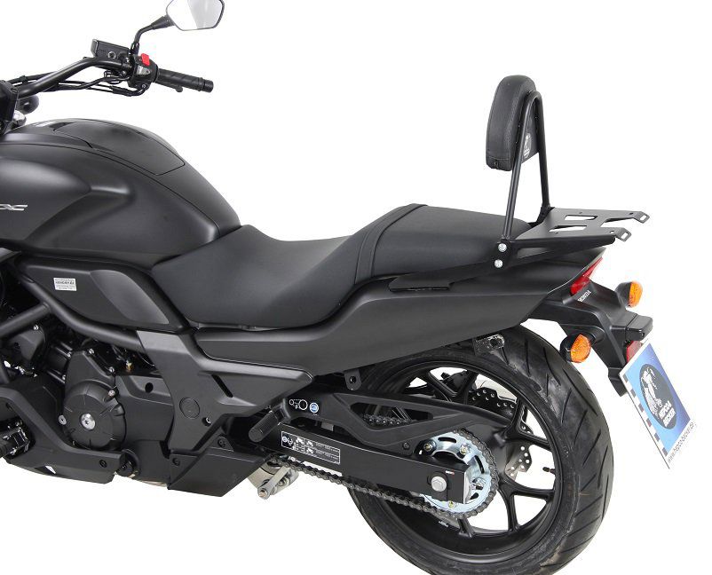 Hepco&Becker Sissybar mit Gepäckträger schwarz für Honda CTX700/N ab 2014