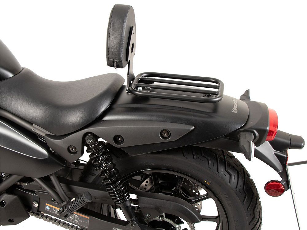 Hepco&Becker Solorack mit Rückenlehne schwarz für Kawasaki Eliminator 500 ab 2024