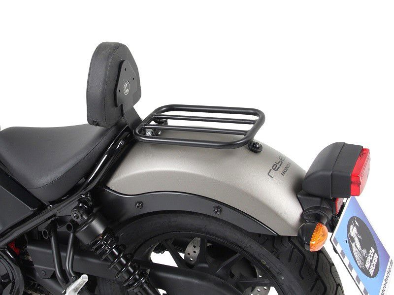 Hepco&Becker Solorack mit Rückenlehne schwarz für Honda CMX500 ab 2017