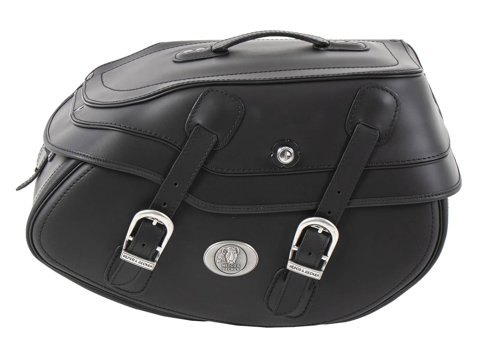 Hepco&Becker Rechts Schwarze Buffalo C-Bow Tasche - 21 Liter