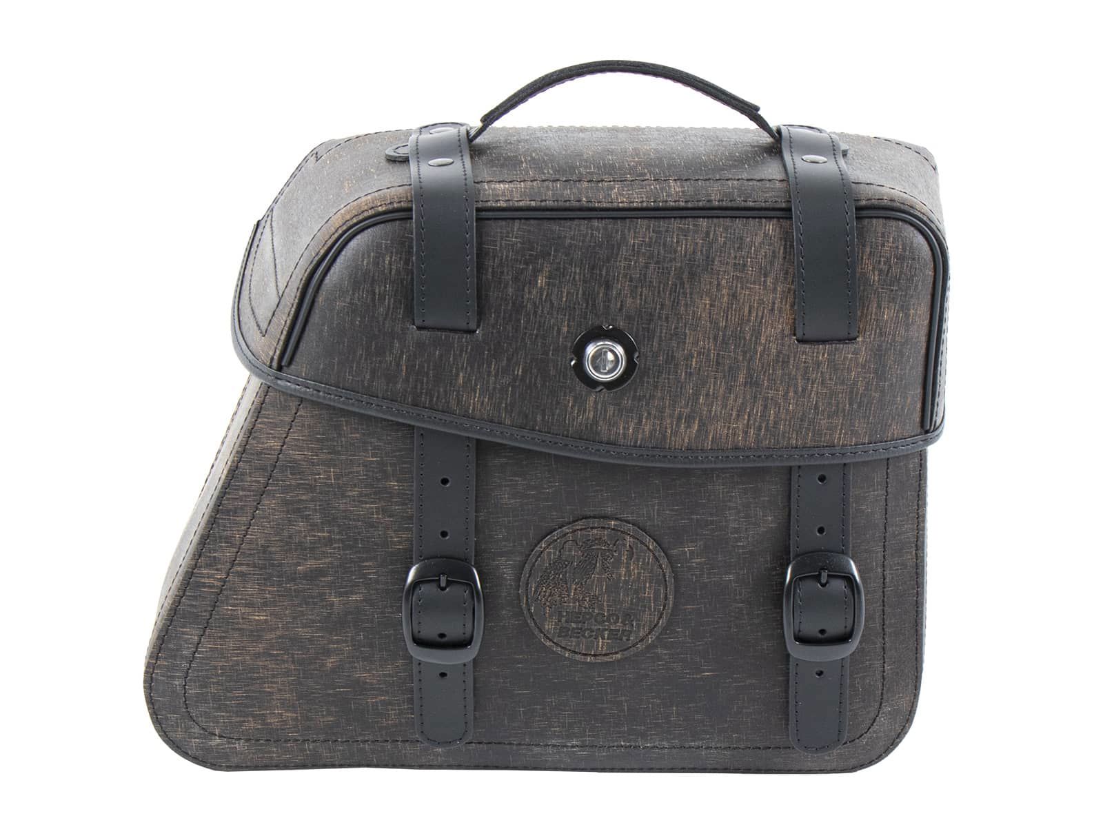 Hepco&Becker Rechte Tasche Rugged braun C-Bow - 19 Liter
