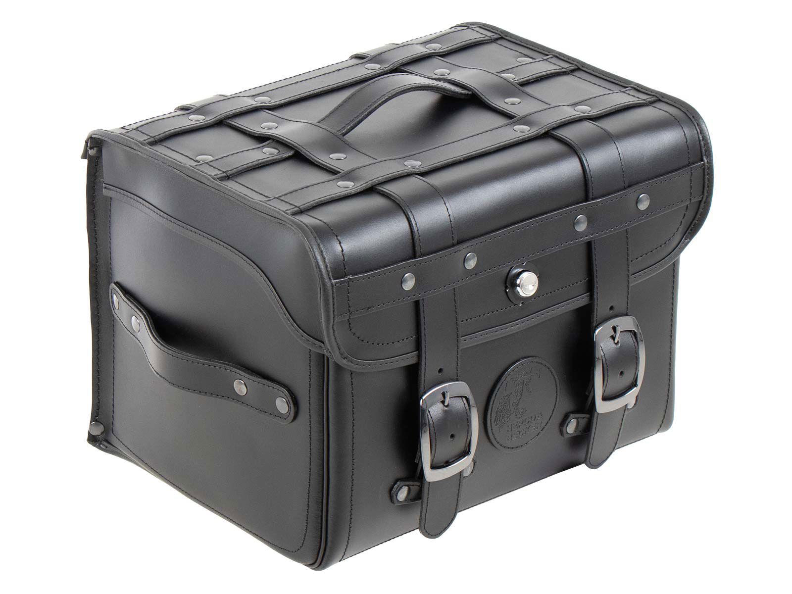 Hepco&Becker Rugged Chest Leder-Toptasche 30 Liter ALURACK Montage