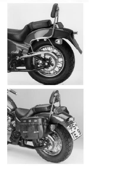 Hepco&Becker Taschenträger Standard chrom für Honda VT600C ab 1992
