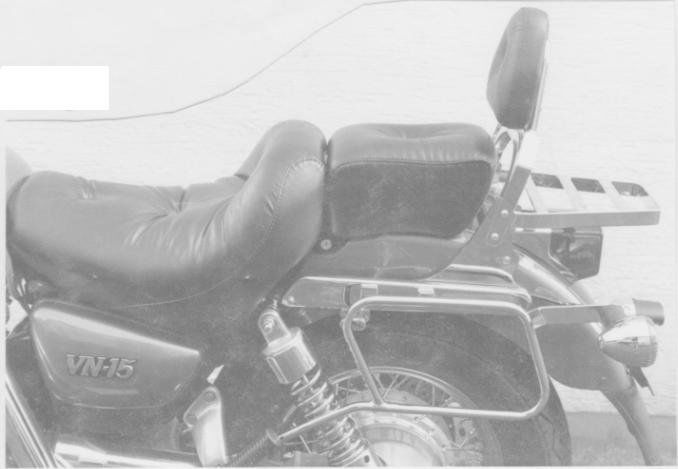 Hepco&Becker Taschenträger Standard Chrom für Kawasaki VN1500 ab 1994 und VN1500SE ab 1993