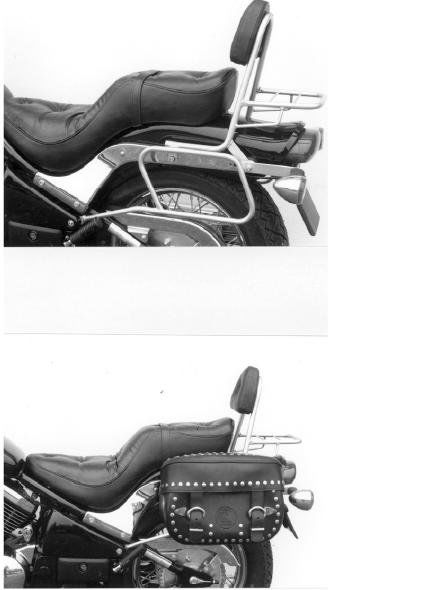 Hepco&Becker Standard Kofferträger chrom für Kawasaki VN800 CLASSIC