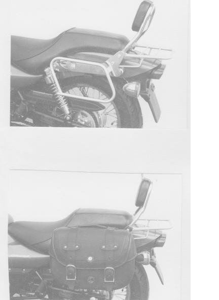 Hepco&Becker Taschenträger Standard chrom für Kawasaki EL125