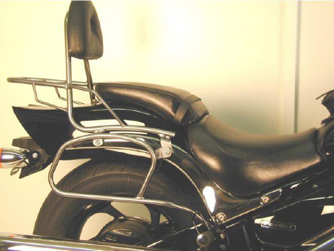 Hepco&Becker Taschenträger Standard chrom für Suzuki M800 von 2005 bis 2009